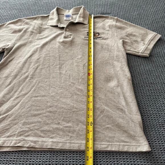 Vintage Style Le Best Heavyweight Polo “Playa Del Carmen Mexico” Lizard Sz.XL - Picture 5 of 6